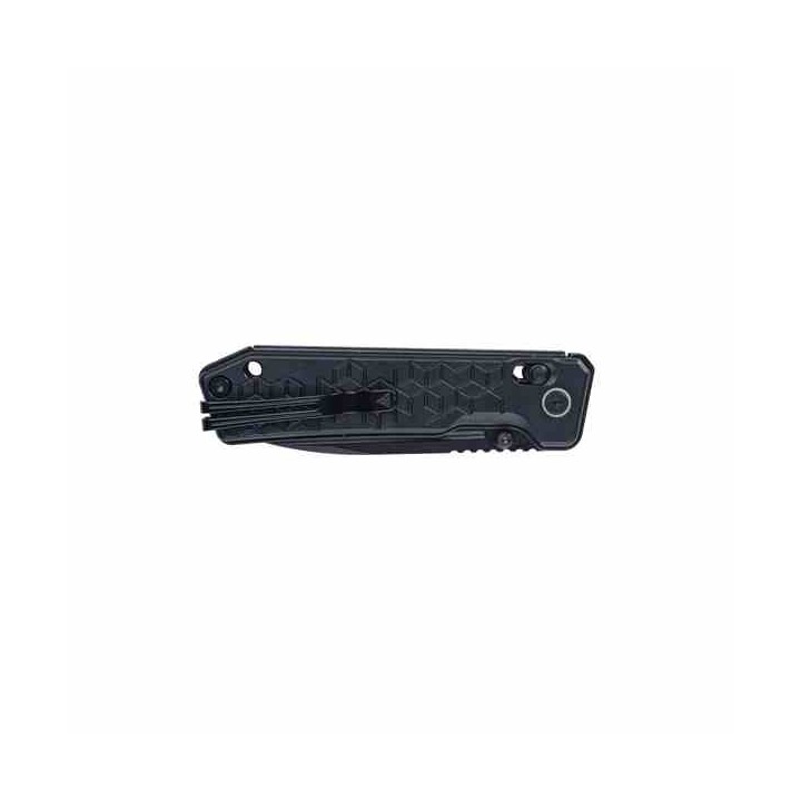 Couteau SRM Rubik Black Lame 14C28N Black Manche Aluminum Ambi Clip Ambi Lock SRM7228BAB - Livraison Gratuite