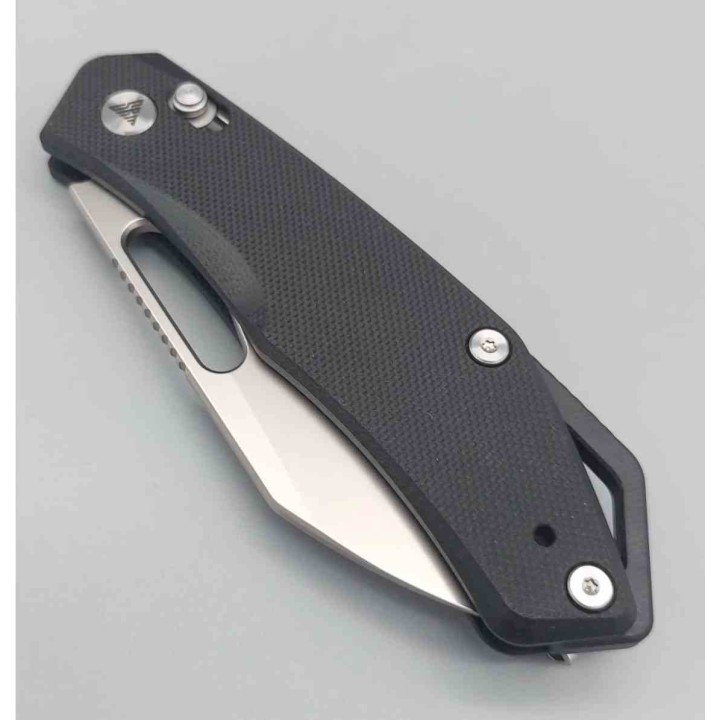 Couteau SRM Cub 261M-GB Black Lame Acier 154CM Manche G10 Ambi Lock Clip SRM261MGB - Livraison Gratuite