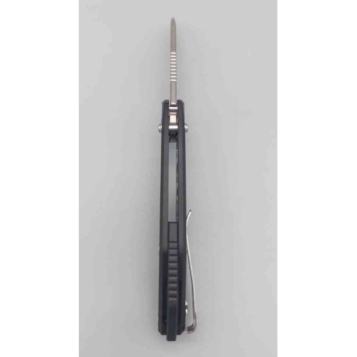 Couteau SRM Cub 261M-GB Black Lame Acier 154CM Manche G10 Ambi Lock Clip SRM261MGB - Livraison Gratuite