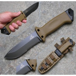 Couteau Gerber LMF II Infantry Coyote Brown Acier 12C27 Etui MOLLE Made In USA G1463 - Livraison Gratuite