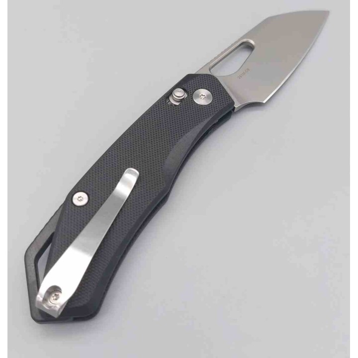 Couteau SRM Cub 261M-GB Black Lame Acier 154CM Manche G10 Ambi Lock Clip SRM261MGB - Livraison Gratuite