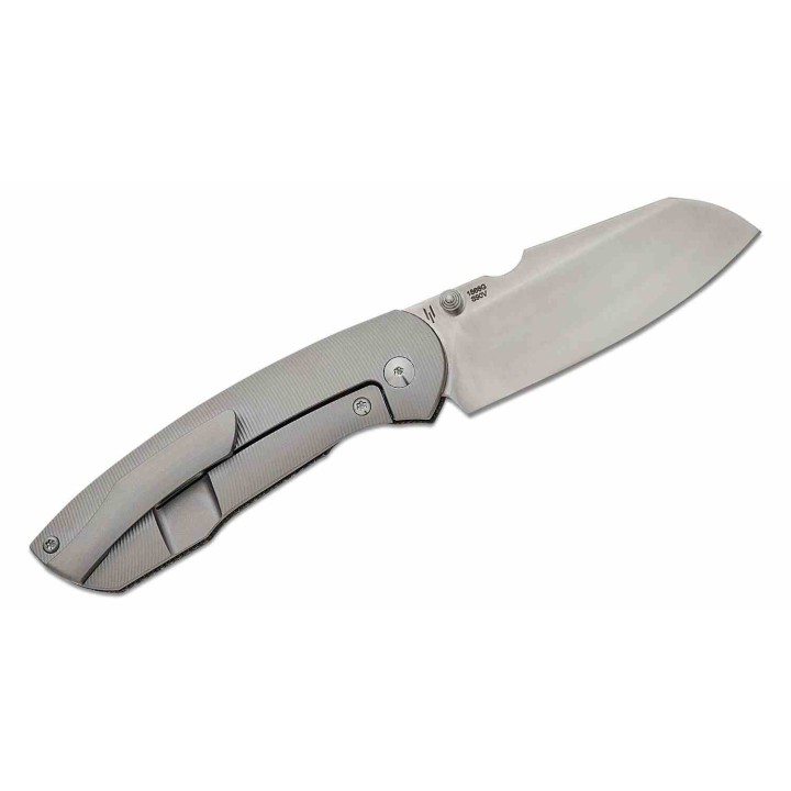 Couteau ArtisanCutlery Prime Green Micarta/Titanium Lame Acier S90V IKBS Frame Lock Clip ATZ1866GODG - Livraison Gratuite
