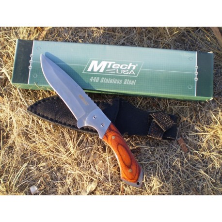 Couteau MTECH MT080 BOWIE CHASSE 440 BUSH AUSTRALIEN