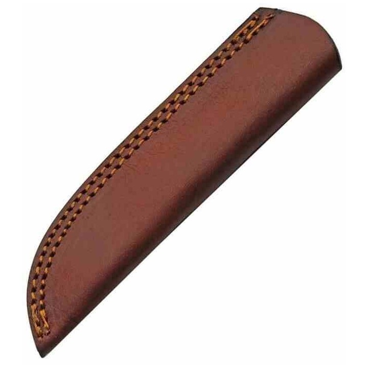 Couteau Rite Edge Eagle Sleek Bone Manche Os Lame Acier Inox Etui CUir PA8038 - Livraison Gratuite