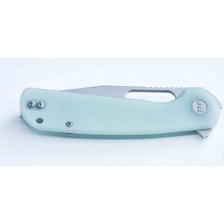 Couteau Eutektik Trinity Jade Manche G-10 Lame Acier 14C28N SW Linerlock Clip EUT003 - Livraison Gratuite