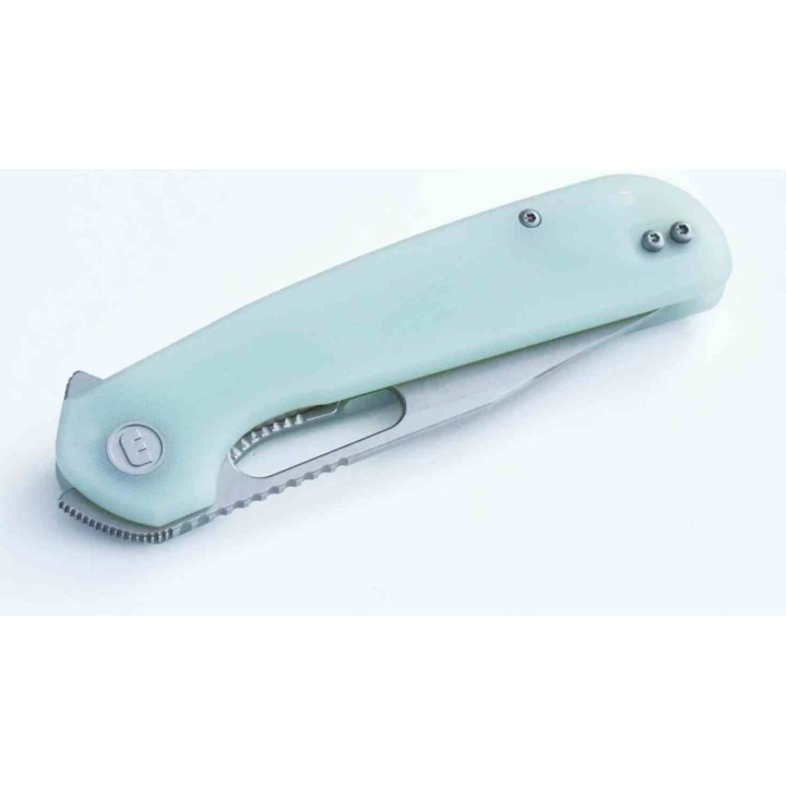 Couteau Eutektik Trinity Jade Manche G-10 Lame Acier 14C28N SW Linerlock Clip EUT003 - Livraison Gratuite