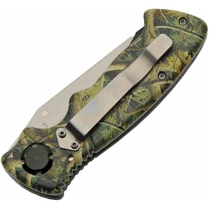 Lot de 3 Couteau Rite Edge Hollow Camo Manche Abs Lame Acier 3Cr13 Clip Linerlock CN211581CM - Livraison Gratuite
