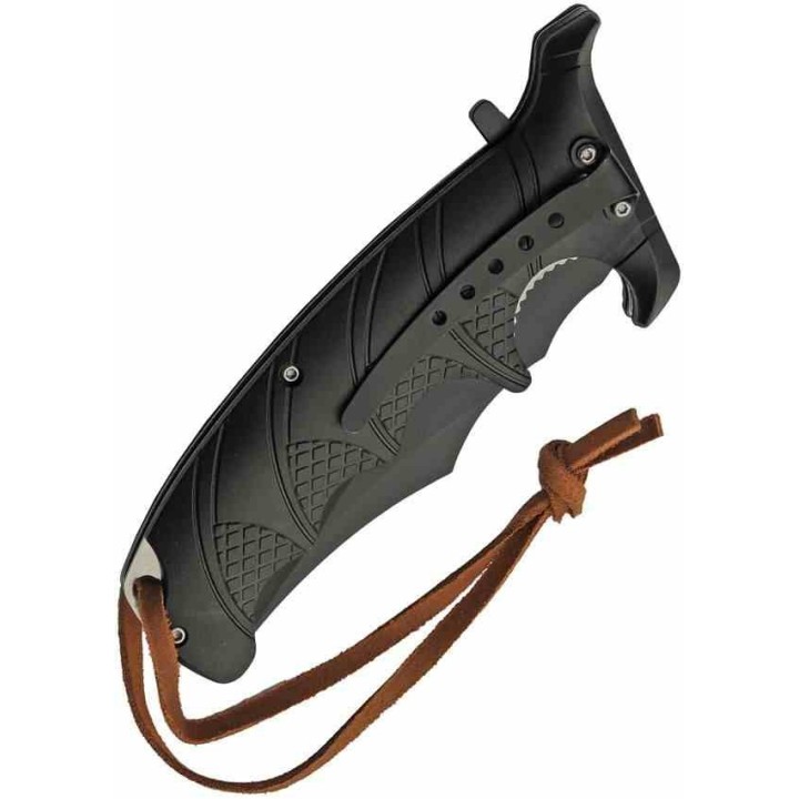 Lot de 3 Couteau Rite Edge Defender A/O Eagle Lame Acier 420 Manche ABS Aigle Linerlock Clip CN300607EG - Livraison Gratuite