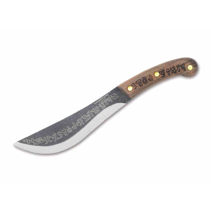 Couteau Condor Matato'a Lame Acier Carbone 1095 Manche Noyer Etui Cuir Made Salvador CTK3976712 - Livraison Gratuite