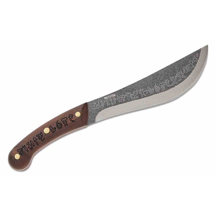 Couteau Condor Matato'a Lame Acier Carbone 1095 Manche Noyer Etui Cuir Made Salvador CTK3976712 - Livraison Gratuite