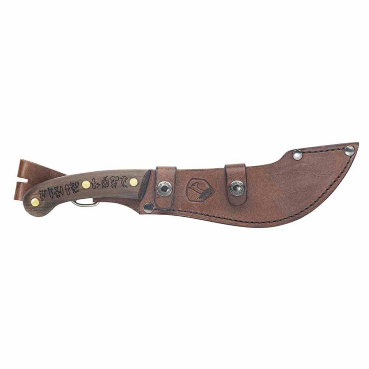 Couteau Condor Matato'a Lame Acier Carbone 1095 Manche Noyer Etui Cuir Made Salvador CTK3976712 - Livraison Gratuite