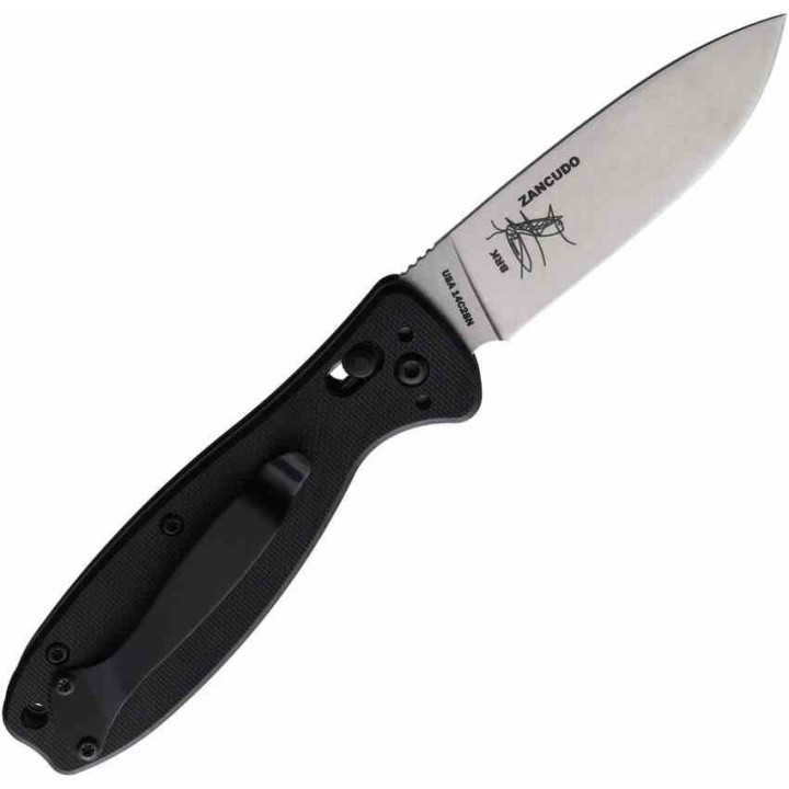 Couteau Automatique ESEE Zancudo AUTO Slide Lock Lame Acier 14C28N Manche G10 Clip USA BRKR3 - Livraison Gratuite