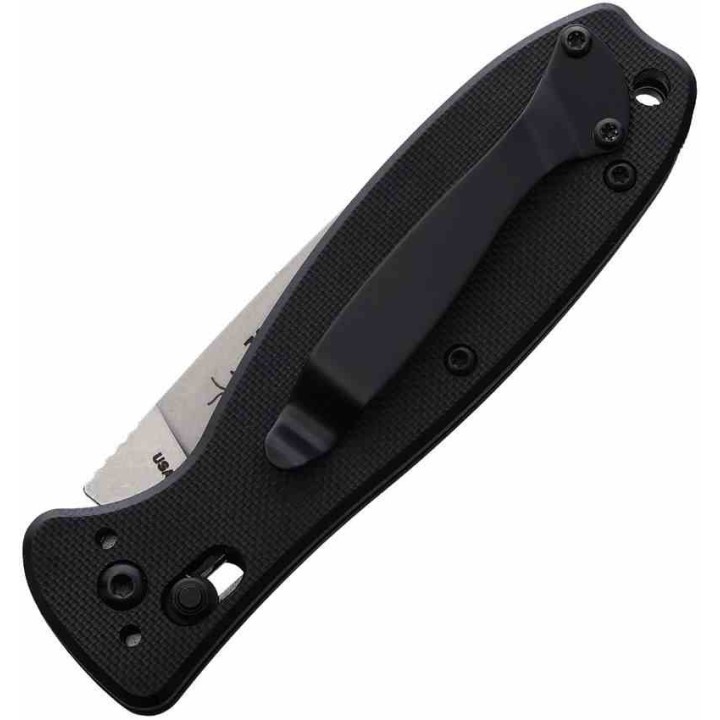 Couteau Automatique ESEE Zancudo AUTO Slide Lock Lame Acier 14C28N Manche G10 Clip USA BRKR3 - Livraison Gratuite