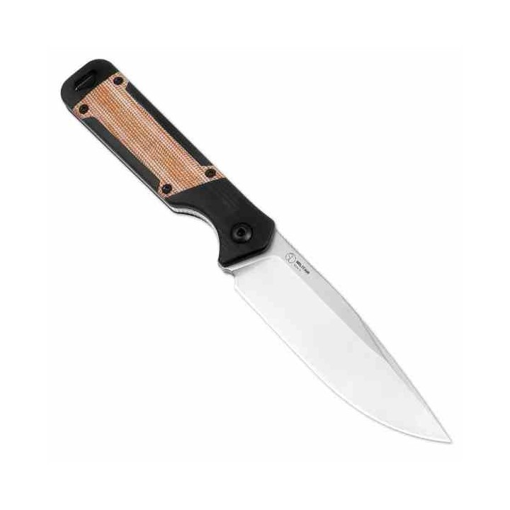 Couteau Kizer Militaw Black G10/Micarta Lame Acier Nitro-V Etui Kydex KI1067A2 - Livraison Gratuite