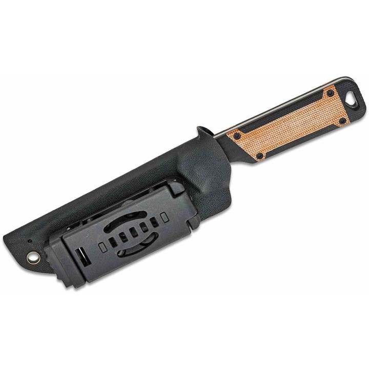Couteau Kizer Militaw Black G10/Micarta Lame Acier Nitro-V Etui Kydex KI1067A2 - Livraison Gratuite