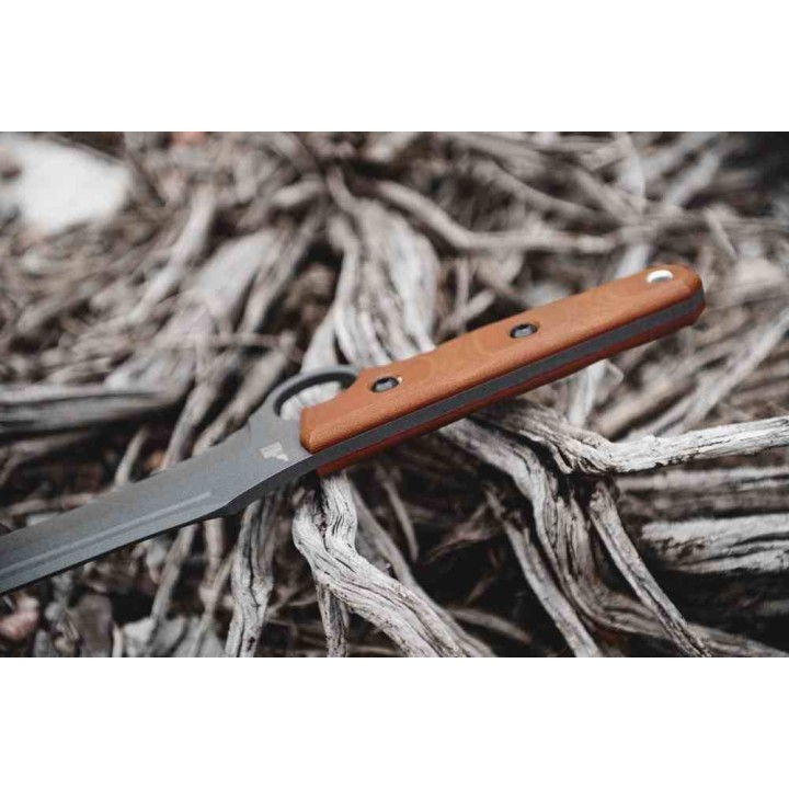 Couteau Tops Lilith Lame Acier Carbone 1095 Manche Micarta Etui Kydex Made USA TPLTH01 - Livraison Gratuite