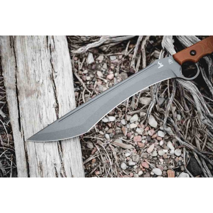 Couteau Tops Lilith Lame Acier Carbone 1095 Manche Micarta Etui Kydex Made USA TPLTH01 - Livraison Gratuite