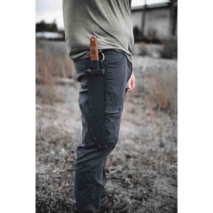 Couteau Tops Lilith Lame Acier Carbone 1095 Manche Micarta Etui Kydex Made USA TPLTH01 - Livraison Gratuite