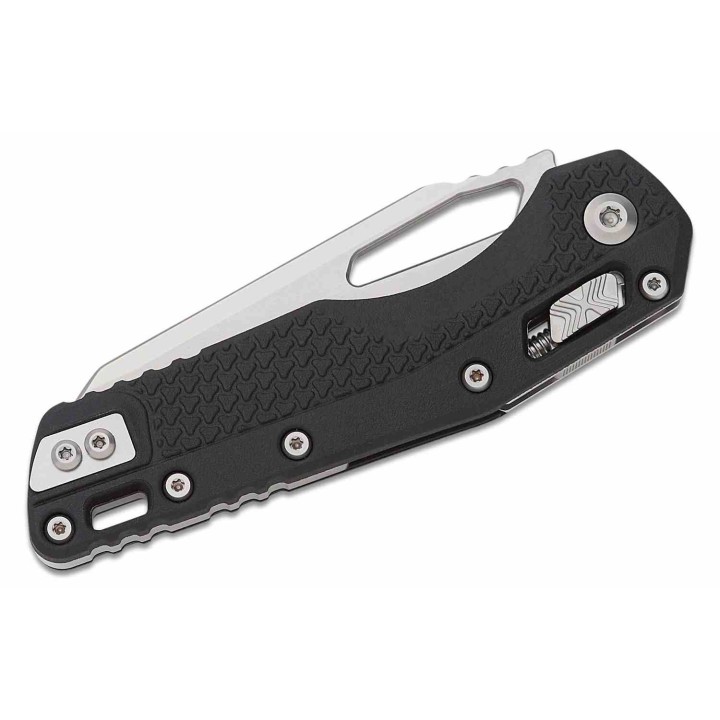 Couteau Microtech 210T-11PMBK MSI Black Lame Sheepsfoot M390MK Crossbar Lock Clip USA MCT210T11PMBK - Livraison Gratuite