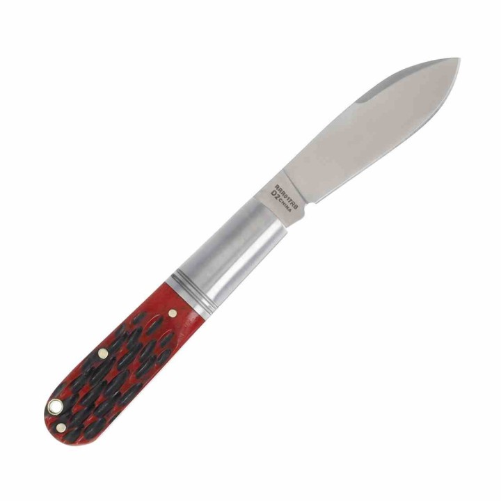 Couteau Rough Ryder Reserve Original Barlow Red Manche Os Lame Acier D2 Boite Collector RRR017RB - Livraison Gratuite