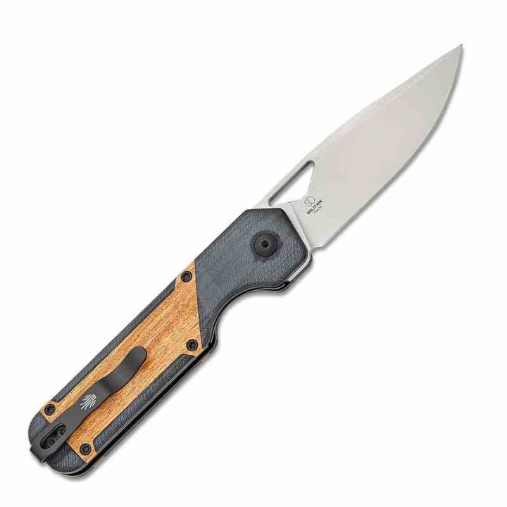 Couteau Kizer Cutlery Militaw Mikuruti Manche G10 Lame Acier 154CM Satin Linerlock Clip KIV3634C2 - Livraison Gratuite
