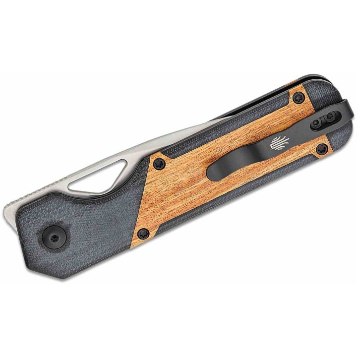 Couteau Kizer Cutlery Militaw Mikuruti Manche G10 Lame Acier 154CM Satin Linerlock Clip KIV3634C2 - Livraison Gratuite