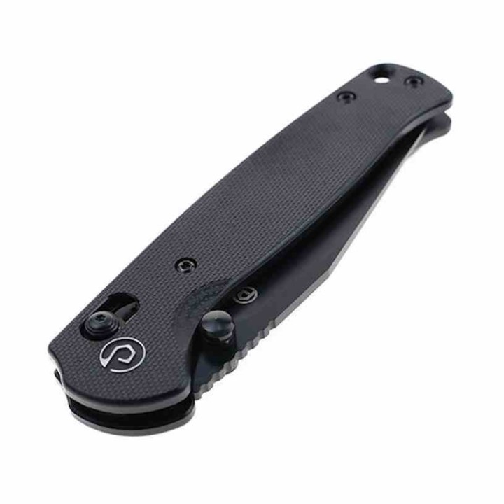 Couteau Defcon Ultra Lite Black Manche G10 Lame Acier 14C28N Clip Point Axis Lock CLip TD010FBK - Livraison Gratuite