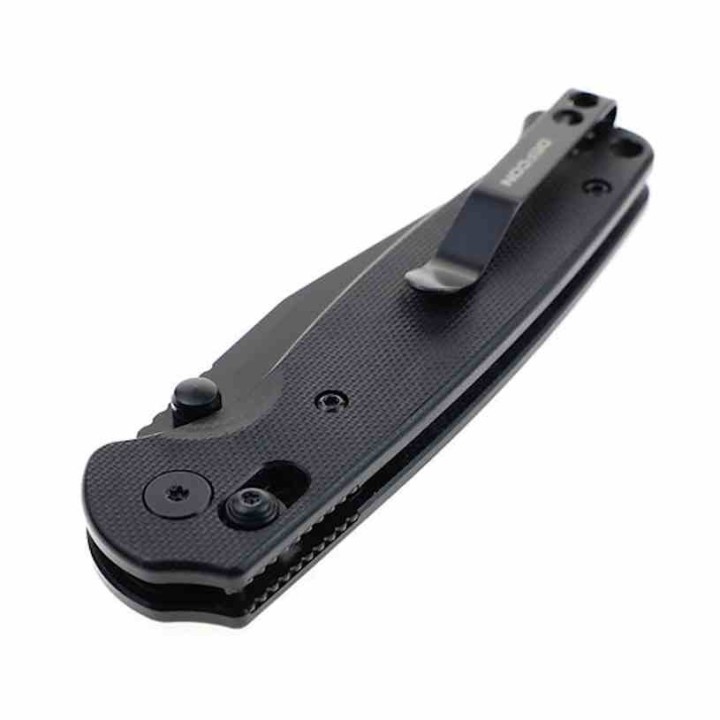 Couteau Defcon Ultra Lite Black Manche G10 Lame Acier 14C28N Clip Point Axis Lock CLip TD010FBK - Livraison Gratuite