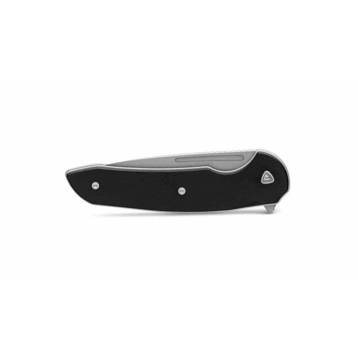 Couteau Ferrum Forge Stinger Black Manche G10 Lame Acier Nitro-V Liner Lock Clip FF005B - Livraison Gratuite