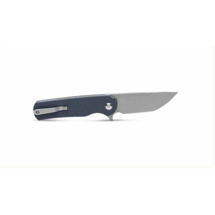 Couteau Ferrum Forge Zelex Blue Manche en G10 Lame Tanto Acier D2 Liner Lock Clip FF012BU - Livraison Gratuite