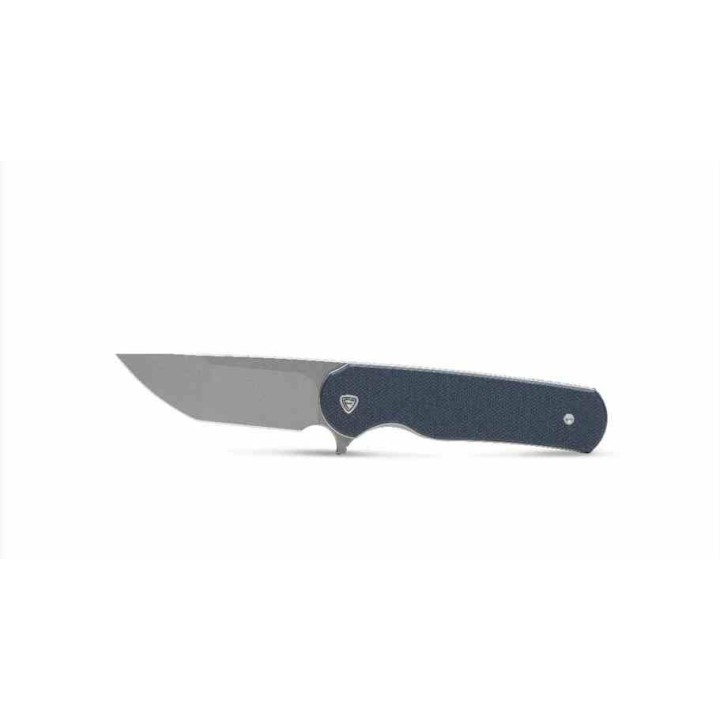 Couteau Ferrum Forge Zelex Blue Manche en G10 Lame Tanto Acier D2 Liner Lock Clip FF012BU - Livraison Gratuite