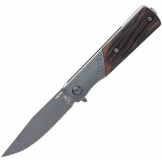 Couteau Schrade Old Timer Frontier A/O Lame Acier 7Cr17 Manche Acier/Delrin Lockback Clip SCH1209458 - Livraison Gratuite
