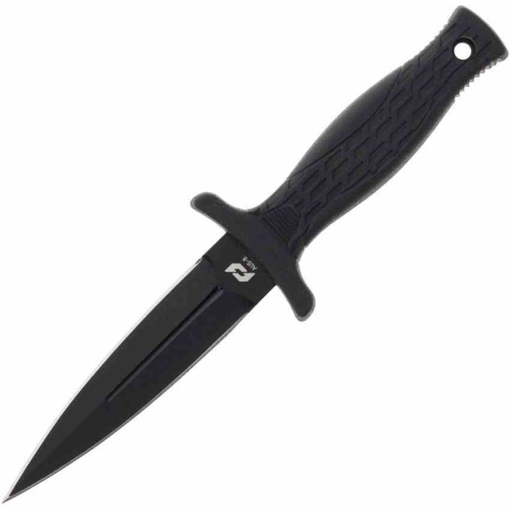 Couteau Schrade Needle Dagger Lame Acier AUS-8 Black Manche Abs Etui Abs SCH1182510 - Livraison Gratuite