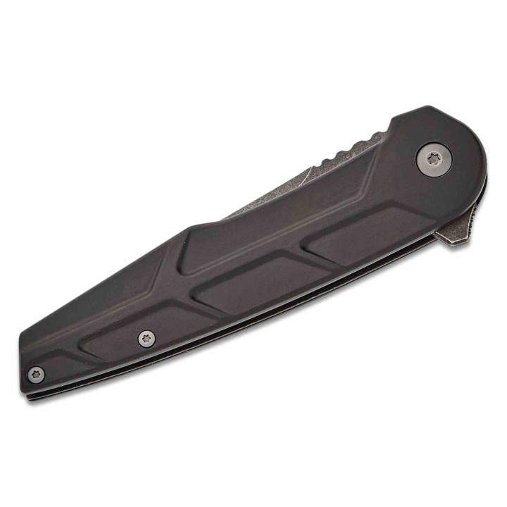 Couteau Schrade Beta Class Reckon A/O Lame Acier D2 Manche Alu Liner Lock Clip SCH1159329 - Livraison Gratuite