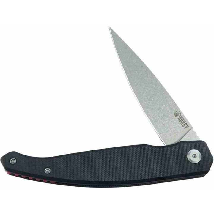 Couteau Kubey MOS Hydra Black Manche G-10 Lame Acier 14C28N SW IKBS Linerlock Clip KUB361A - Livraison Gratuite