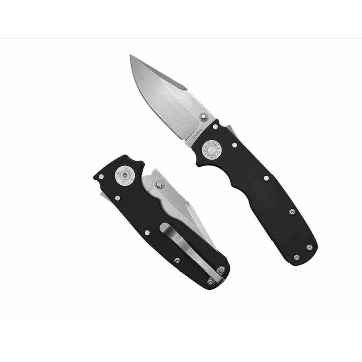 Couteau Demko Shark-Cub Clip Point Manche FRN Lame Acier AUS-10A Shark-Lock Clip DEMSC10ABKCP - Livraison Gratuite
