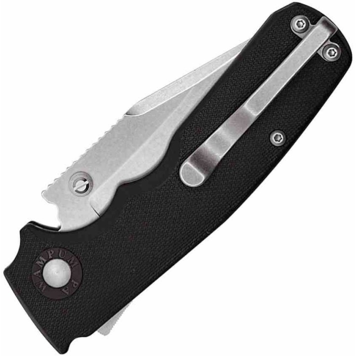 Couteau Demko Shark-Cub Clip Point Manche FRN Lame Acier AUS-10A Shark-Lock Clip DEMSC10ABKCP - Livraison Gratuite