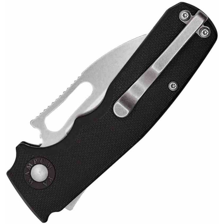 Couteau Demko Shark-Cub Slicer Manche FRN Lame Acier AUS-10A Shark-Lock Clip DEMSC10ABKSS - Livraison Gratuite