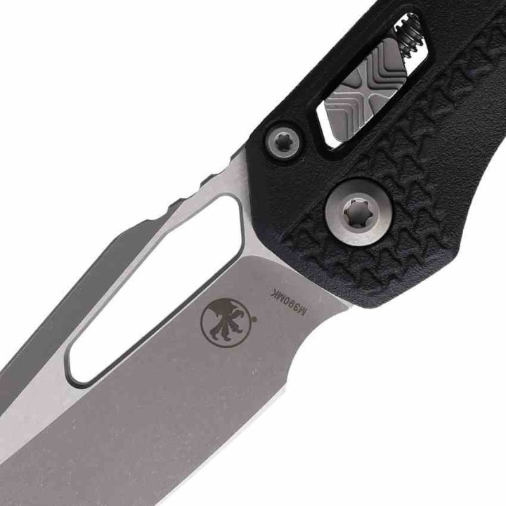 Couteau Microtech MSI Ram-Lok Lame Acier M390MK Apocalyptic Sheepsfoot Clip USA MCT210T10APPMBK - Livraison Gratuite