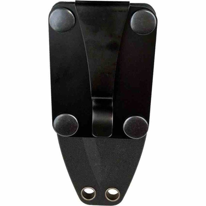 Couteau de Botte ABKT Tac Boot Double Tranchant Acier 8Cr13MoV Manche ABS Etui Plastique AB014 - Livraison Gratuite