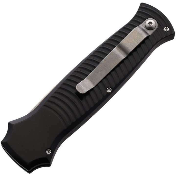 Couteau Automatique Piranha Auto Bodyguard Tactical Blk Lame Acier CPM-S30V Manche Alu USA PKCP6BK - Livraison Gratuite