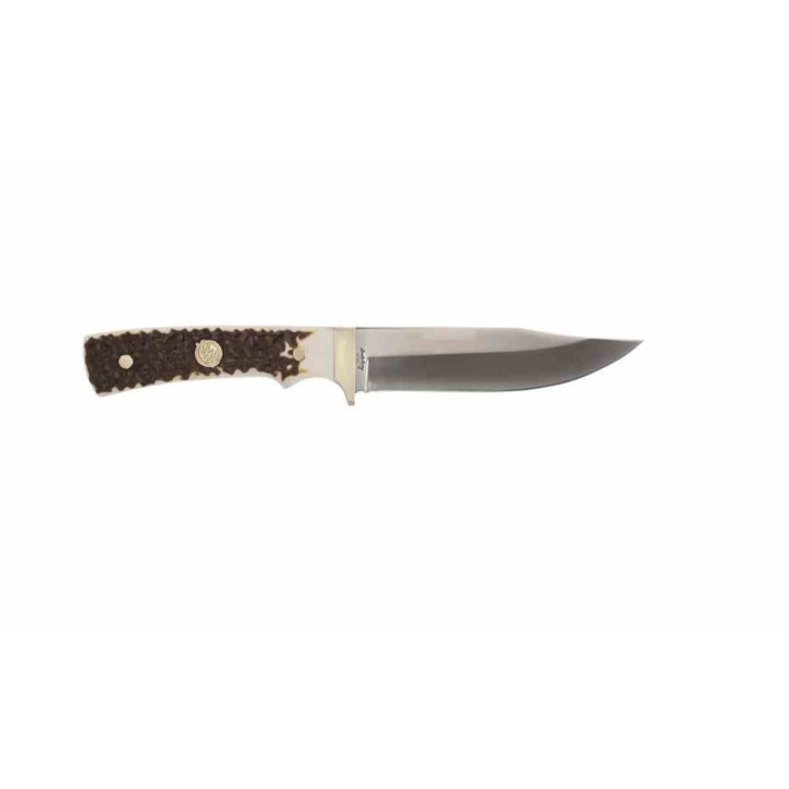 Couteau Schrade Uncle Henry Fixed Blade Stagalon Lame Acier 7Cr17MoV Etui Cuir SCH1205103 - Livraison Gratuite