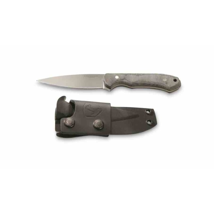 Couteau Condor K-Night Fixed Manche Micarta Lame Acier 14C28N Etui Kydex Made Salvador CTK183642MSK - Livraison Gratuite