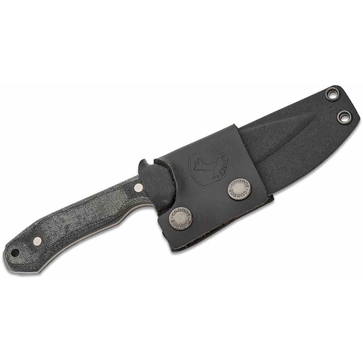 Couteau Condor K-Night Fixed Manche Micarta Lame Acier 14C28N Etui Kydex Made Salvador CTK183642MSK - Livraison Gratuite