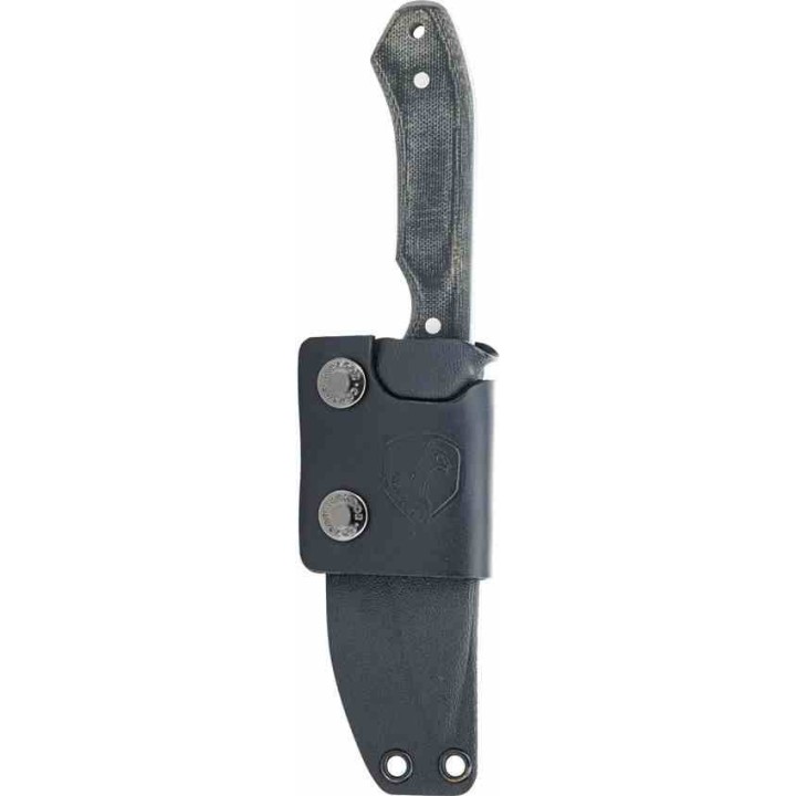 Couteau Condor K-Night Fixed Manche Micarta Lame Acier 14C28N Etui Kydex Made Salvador CTK183642MSK - Livraison Gratuite