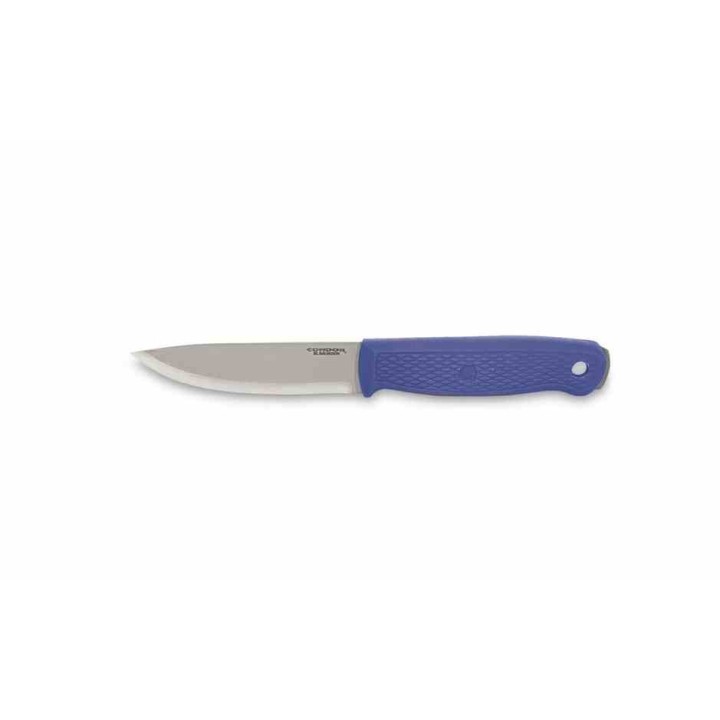 Couteau Condor Lipotes Fixed Blue Lame Acier 14C28N Manche & Etui Polypropylene Salvador CTK396441SK - Livraison Gratuite