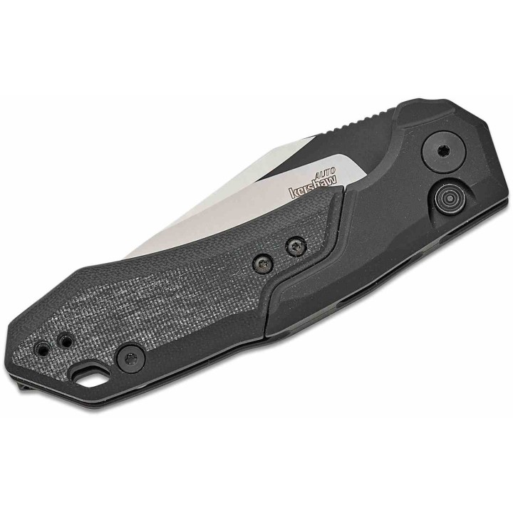 Couteau Automatique Kershaw Launch 19 AUTO Lame Acier CPM-154 Manche Alu/G10 Clip USA KS7851BLK - Livraison Gratuite