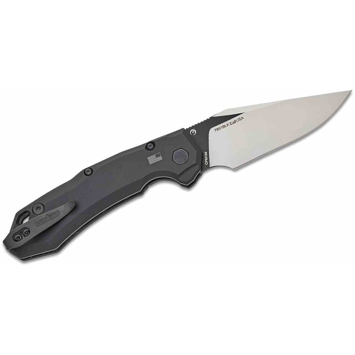 Couteau Automatique Kershaw Launch 19 AUTO Lame Acier CPM-154 Manche Alu/G10 Clip USA KS7851BLK - Livraison Gratuite