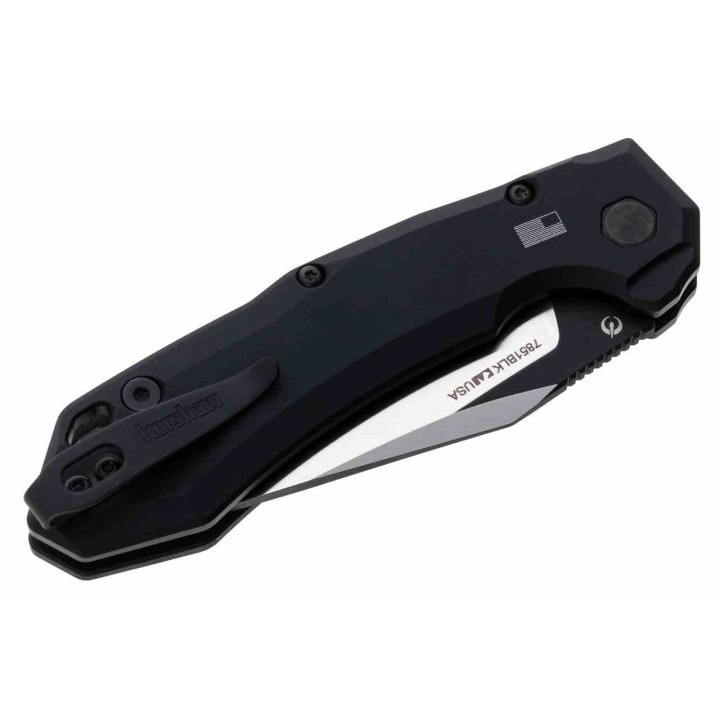 Couteau Automatique Kershaw Launch 19 AUTO Lame Acier CPM-154 Manche Alu/G10 Clip USA KS7851BLK - Livraison Gratuite