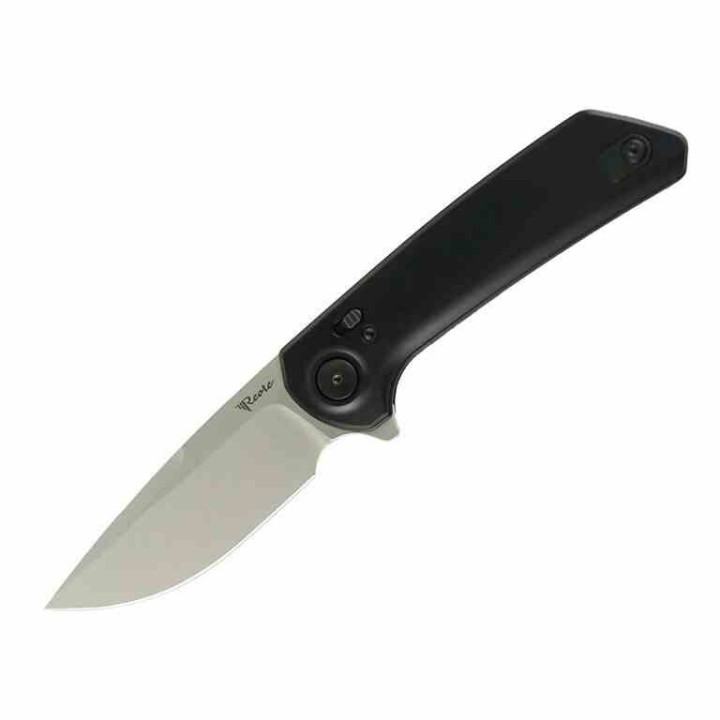 Couteau Reate Knives PL-XF Black Manche Alu Lame Nitro-V SW Pivot Lock Clip REAPLXFA2 - Livraison Gratuite